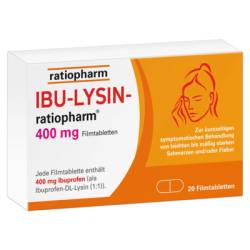 IBU-LYSIN-ratiopharm 684 mg Filmtabletten 20 St von ratiopharm GmbH