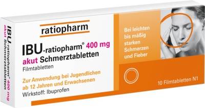 IBU ratiopharm 400 akut von ratiopharm GmbH