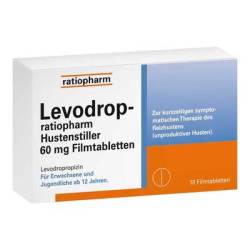 LEVODROP-ratiopharm Hustenstiller 60 mg Filmtabl. 10 St von ratiopharm GmbH