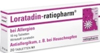 LORATADIN ratiopharm b.Allergien Tabletten 100 St von ratiopharm GmbH