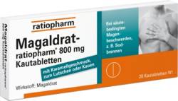 Magaldrat-ratiopharm 800mg von ratiopharm GmbH