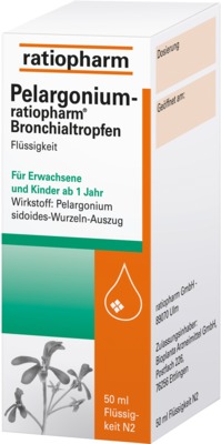 Pelargonium-ratiopharm Bronchialtropfen von ratiopharm GmbH