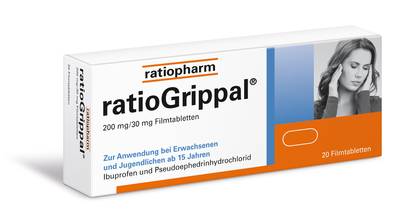 RATIOGRIPPAL 200 mg/30 mg Filmtabletten 20 St von ratiopharm GmbH