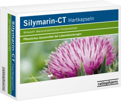 SILYMARIN-CT Hartkapseln 100 St von ratiopharm GmbH