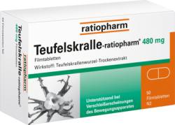 TEUFELSKRALLE-RATIOPHARM Filmtabletten 50 St von ratiopharm GmbH