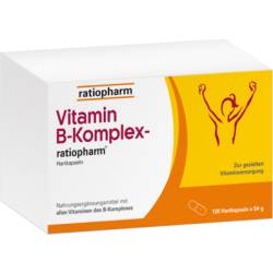VITAMIN B-KOMPLEX-ratiopharm Kapseln 54 g von ratiopharm GmbH