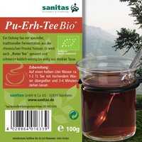 Pu-Erh-Tee Bio von sanitas