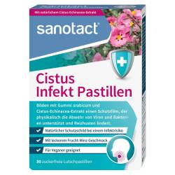 SANOTACT Cistus Infekt Pastillen 30 St Pastillen von sanotact GmbH