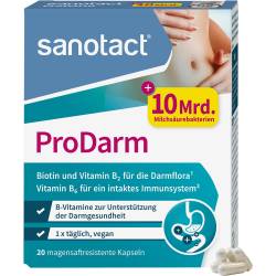 SANOTACT ProDarm magensaftresistente Hartkapseln 20 St Magensaftresistente Hartkapseln von sanotact GmbH