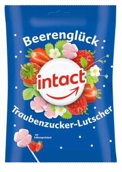 intact Beerenglück Traubenzuckerlutscher von sanotact GmbH