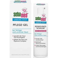 sebamed® Unreine Haut Pflege-Gel + sebamed® Unreine Haut Reinigungsschaum von sebamed