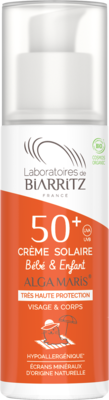 ALGA MARIS Sonnencreme Kinder Bio LSF 50+ UVA/UVB 50 ml von shanab pharma e.U.