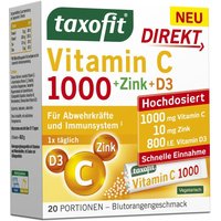 taxofit® Vitamin C 1000 + Zink + D3 Direkt von taxofit