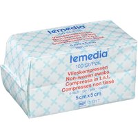 Temedia® Vliesstoffkompresse 5 x 5 cm von temedia
