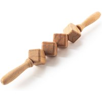 tuuli Anti Cellulite Massagegerät Massageroller mit Griff Maderotherapie Roller aus Holz von tuuli