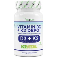 Vit4ever Vitamin D3 10.000 I.e. + Vitamin K2 200 mcg von vit4ever