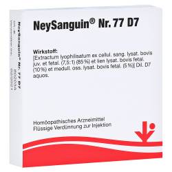 "NEYSANGUIN Nr.77 D 7 Ampullen 5x2 Milliliter" von "vitOrgan Arzneimittel GmbH"