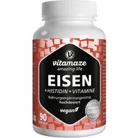 Eisen 20 mg+Histidin+Vitamine C/B9/B12 Kapseln von vitamaze