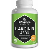 L-Arginin Hochdosiert 4.500 mg von vitamaze