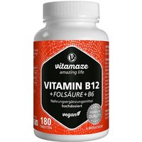Vispura VITAMIN B12 1.000 Î¼g hochdos.+B9+B6 vegan von vitamaze