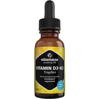 Vitamaze Vitamin D3 + K2 Tropfen hochdosiert von vitamaze