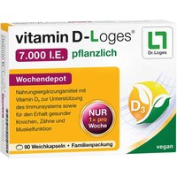 vitamin D-Loges 7.000 internationale Einheiten pflanzlich von vitaminD-loges