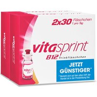 Vitasprint B12 Trinkfläschchen, mit Vitamin B12 für mehr Energie - Jetzt 10% Rabatt mit dem Code vitasprint10 sparen* von vitasprint