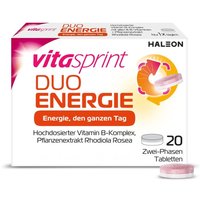 Vitasprint Duo Energie 2-Phasen-Tablette - Vitamin B-Komplex hochdosiert von vitasprint