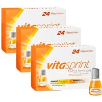 Vitasprint Pro Immun, Nahrungsergänzungsmittel mit Vitamin D, Vitamin C, 24 St. von vitasprint