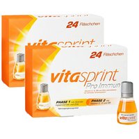 Vitasprint Pro Immun, Nahrungsergänzungsmittel mit Vitamin D, Vitamin C, 24 St. von vitasprint