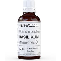 Basilikum - ätherisches Öl von wesentlich. von wesentlich.