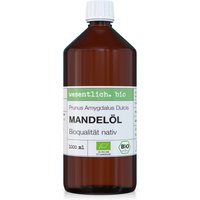 Mandelöl BIO kaltgepresst von wesentlich. von wesentlich.